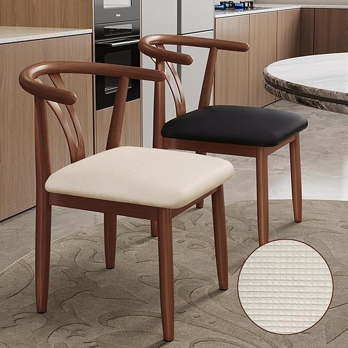 DHXYZZB Universal Chair Covers Waterproof Stretchable Office Chair Cover Washable Computer Chair Slipcover for Desk Chairs Dining Chair Seat Cushion Protectors
