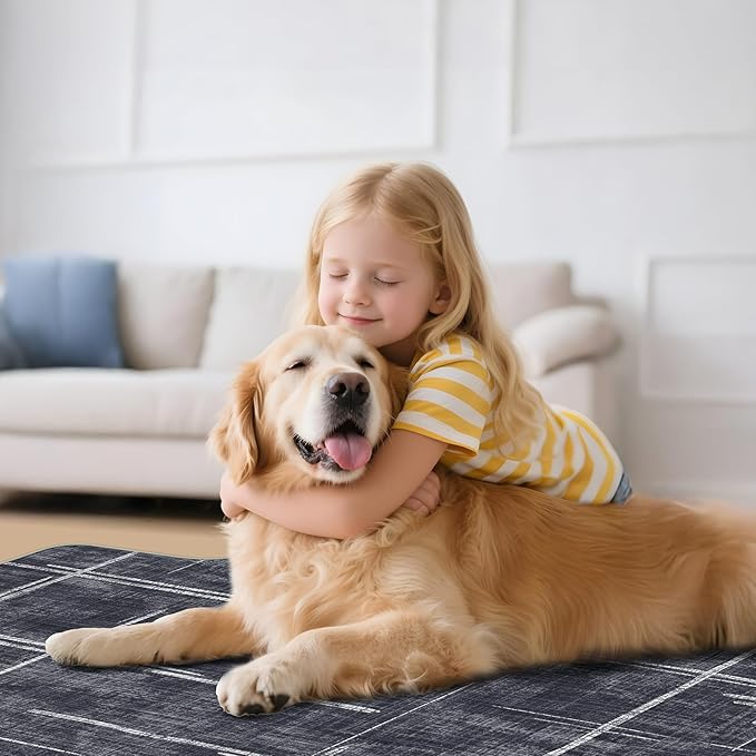 Office Chair Mat for Hardwood Floor & Tile Floor,48"X 60" Heavy Duty Desk Chair Mat for Hard Floors, Under Desk Rug for Rolling Computer Chair,Anti Slip,Low Pile Carpet Protector-Convex