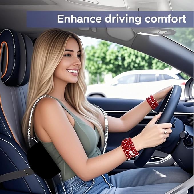 AgoKud Lumbar Pillow,Lumbar Support Pillow for Car and Office Chair,Memory Foam Back Support Pillow for Lower Back Pain Relief,Adjustable Back Pillow for Bed,Rest,Sleeping,Travel