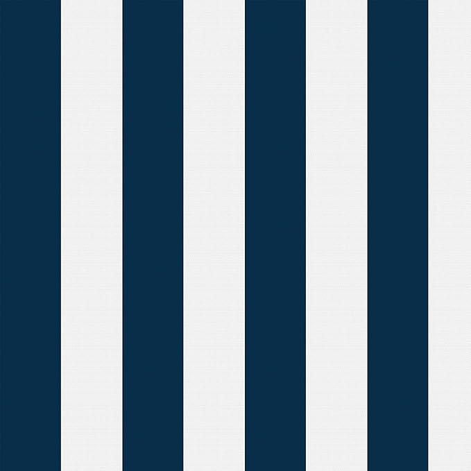 LVTXIII Outdoor Chair Cushions, Water Repellent Patio Furniture Cushions Outdoor Chair Pads with Ties for Dining Chairs and Garden Furniture, 22"x22"x3" Set of 2, Cabana Navy