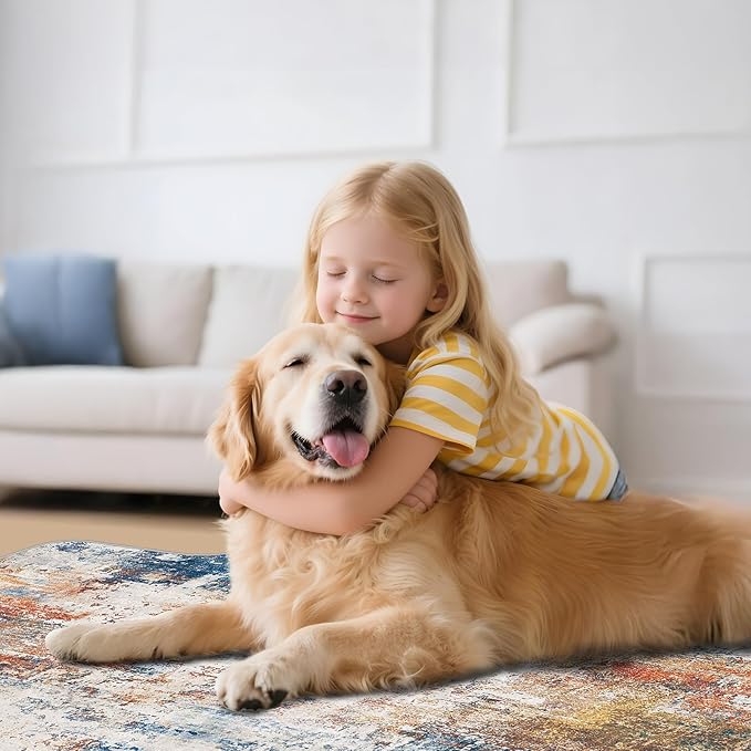 Office Chair Mat for Hardwood Floor & Tile Floor,48"X 60" Heavy Duty Desk Chair Mat for Hard Floors, Under Desk Rug for Rolling Computer Chair,Anti Slip,Low Pile Carpet Protector-Convex Multii