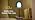 Blue Cordless Nursery Lamp, LED Small Kids Lamp, Shower Lamp IP44
