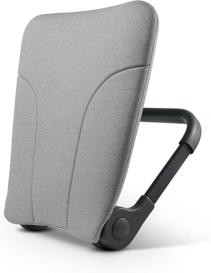 READY ROCKER Ultra| Adjustable Ergonomic Portable Rocker | Back Pain Relief & Relaxation | Back & Lumbar Support for Chair | Lightweight & Portable | 4.0 Model (Slate)