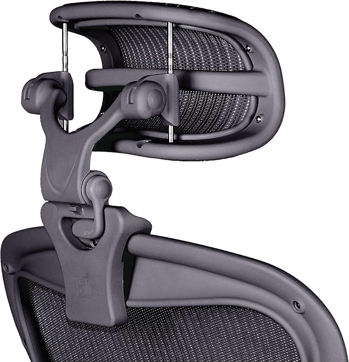 Engineered Now The Original Headrest for The Herman Miller Aeron Chair (H3 for Remastered, Carbon)