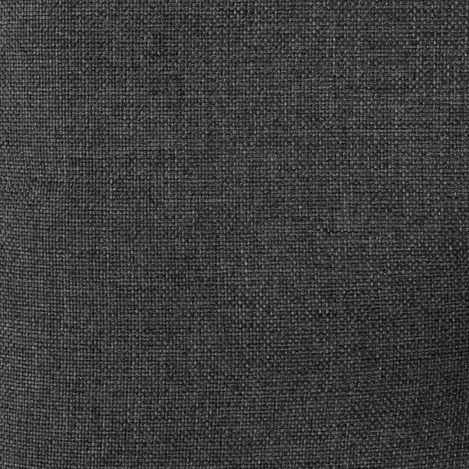 Sweet Home Collection Chair Cushion Memory Foam Pads Tufted Slip Non Skid Rubber Back U-Shaped 17" x 16" Seat Cover, 4 Pack, Charcoal Gray, (Pack of 3)