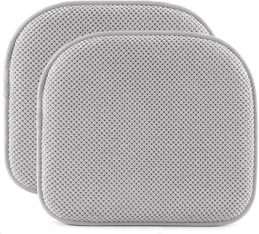 SWEMSTAR Chair Cushions - 15"*17" Kitchen Dining Chair Pads Foam Seat Cushion for Chairs Barstool Cushions Non Slip Seat Pad