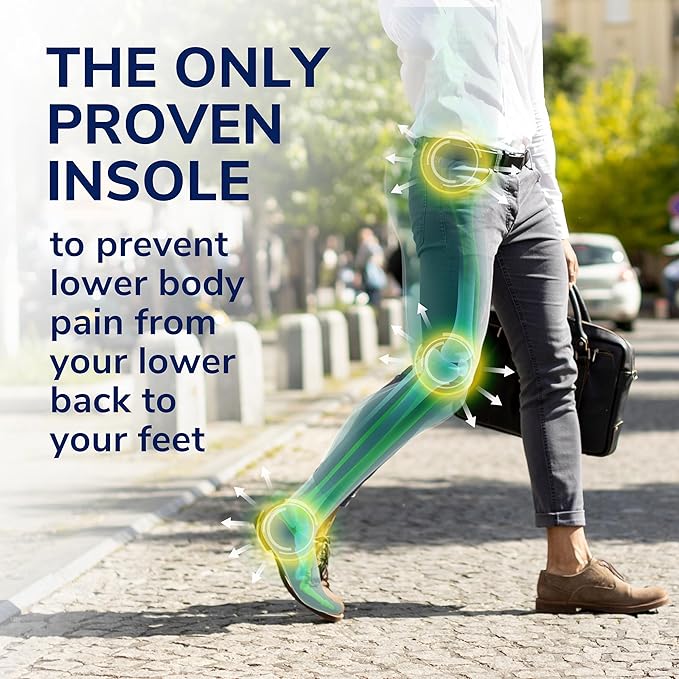 Dr. Scholl's Prevent Pain Protective Insoles,Protect Against Foot,Knee,Lower Back Pain,Promote Foot Health & Wellness,Trim to Fit Insert,Men Shoe Size 8-14,1 Pair,(Pack of 12)