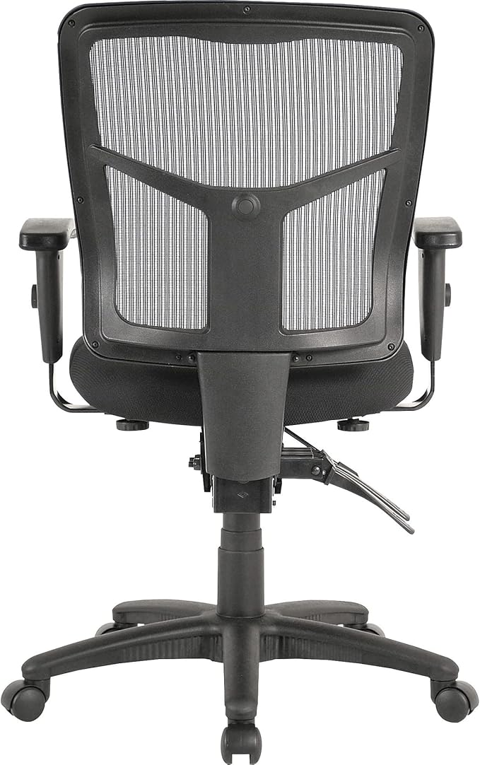 Lorell, LLR86201, ErgoMesh Series Managerial Mid-Back Chair