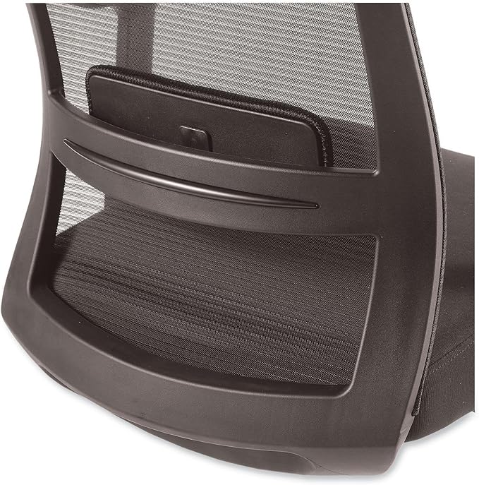 Alera Ashdale Ergonomic Swivel Office Chair, Mesh Back Task Chair, Adjustable Seat and Arm Height, Supports Up to 275 lb, Black