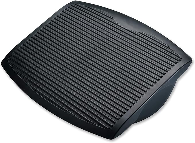 Business Source Rocking Footrest, 17-3/4 by 13-7/8 by 3-Inch, Black