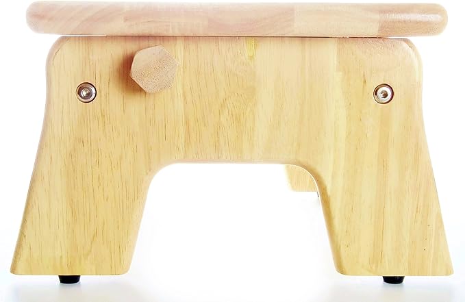 My Brest Friend Nursing Stool Adjustable for Comfort, Wood