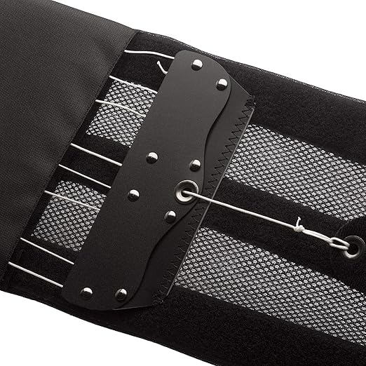 ASPEN Medical Products Quikdraw PRO Back Brace with Pulley System Lower-Back and Lumbar Pain Relief for Men and Women, Breathable Lumbar Brace, Small