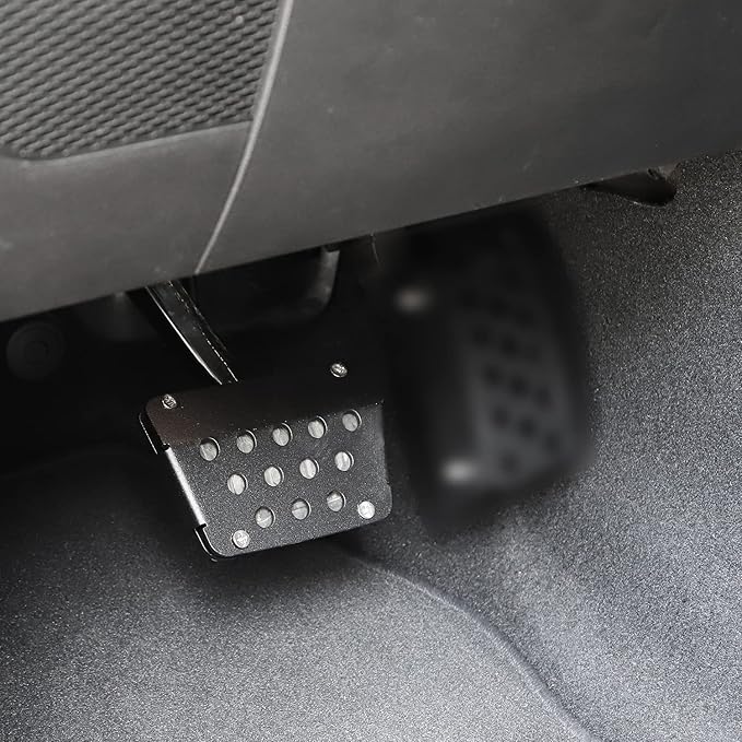 Anti-Slip Brake Foot Pedal Cover for 2007-2020 Jeep Wrangler JK JKU JL JLU JT, 1PC