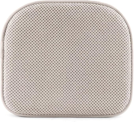 SWEMSTAR Chair Cushions - 15"*17" Kitchen Dining Chair Pads Foam Seat Cushion for Chairs Barstool Cushions Non Slip Seat Pad - Beige
