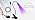 krofaue UV LED Nail Lamp - Curing Light Foot Control UV Nail Dryers