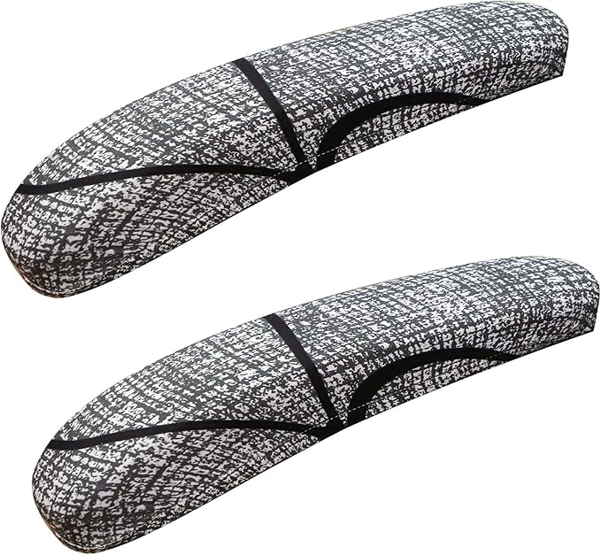 FORCHEER Armrest Covers for Office Chair 12-15 Inch Printed 2 Pieces Elastic Arm Rest Covers for Computer Gaming Chair Arm Slipcovers Washable