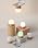 KDG Cordless RGB H3.5 Small Table Lamps Set of 2, Magnetic Base Light Bulb