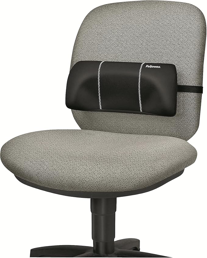 Fellowes Lumbar Back Support, Black (9190701)