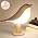 VoMii Bird Desk Lamp, Small Table Lamp Cordless Touch Dimmable Night Light with 3 Color Temperature, Rechargeable Decorative Lamps for Bedroom Bedside Nightstand, Desk Decor, Bird Gifts