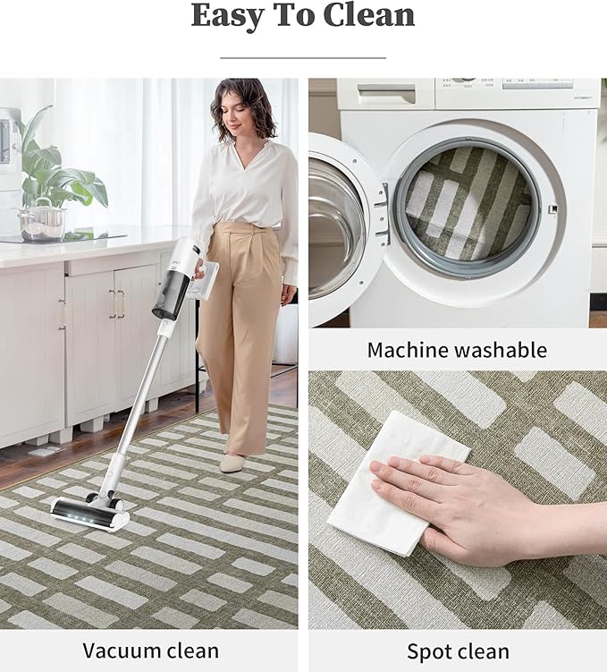 chakme Office Chair Mat for Hardwood Floor, 72"x48" Easy Glide Computer Desk Mat Protector for Rolling Chair Under Desk Rug Nonslip Backing, Machine Wash, (Dark Brown Plaid)