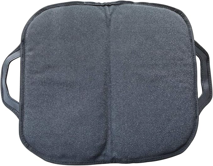 FOMI Premium All Gel Portable Seat Cushion | (15" x 17") | Comfortable Orthopedic Pad for Car, Office Chair, Wheelchair, Plane, or Home | Pressure Sore Relief, Prevents Sweaty Bottom | Foldable