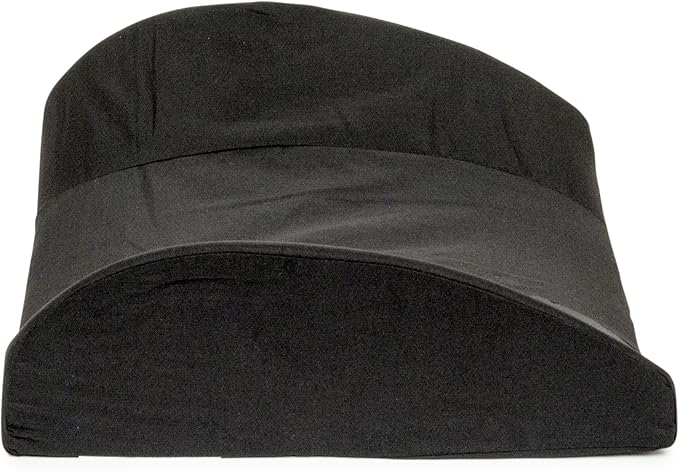 BodyMed Lumbar Support Cushion, Standard, Black – Lower Back Support for Improved Comfort – Ideal for Use at Home, in The Office, and Traveling – Durable, Adjustable, & Lightweight (Pack of 2)