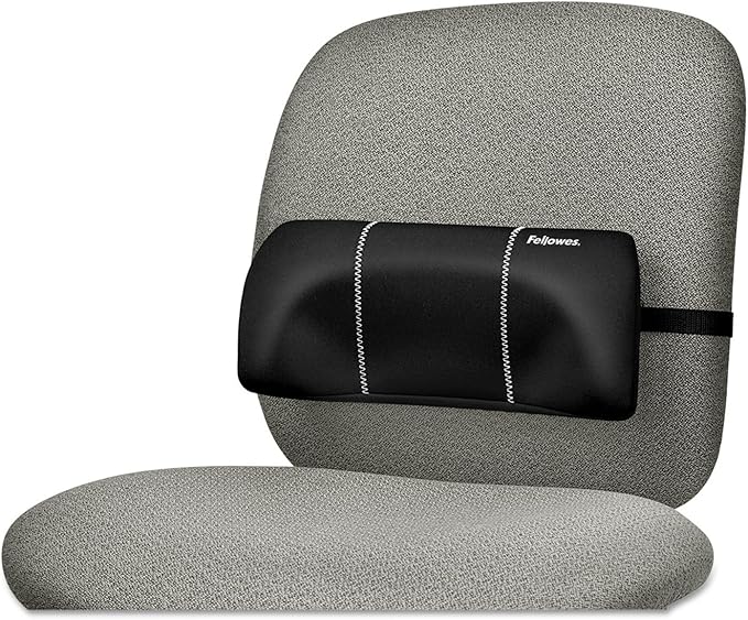 Fellowes Lumbar Back Support, Black (9190701)