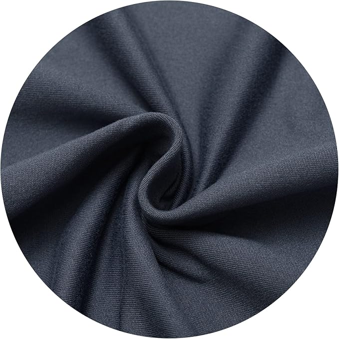 DIVA EN CAMINO DEC Stretchable Desk Office Chair Seat Cushion Covers - Universal Spandex Computer Chair Slipcover - Removable Washable Cushion Protectors for Dogs, Cats, Pets, Dark Gray