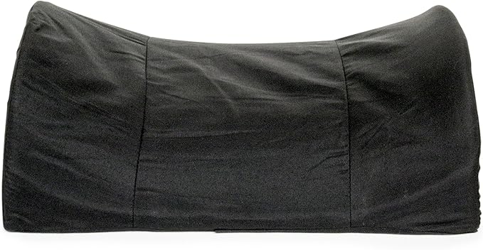 BodyMed Lumbar Support Cushion, Standard, Black – Lower Back Support for Improved Comfort – Ideal for Use at Home, in The Office, and Traveling – Durable, Adjustable, & Lightweight
