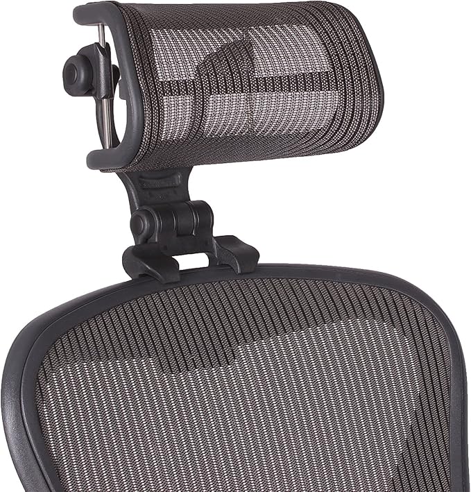 Engineered Now The Original Headrest for The Herman Miller Aeron Chair (H4 for Classic, Lead)