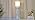 3-Way Dimmable Table Lamp with 2 USB Charging Ports, Washed Blue Finish
