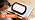 HITTI 12X Square Ultra Long Magnifying Glass with Light and Clamp