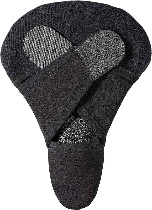 Schwinn Sport Memory Foam Dual Strap Bike Seat Cover, Saddle Cover for Extra Comfort, Soft, Weather-Resistant Memory Foam, Dual Straps Attach Quickly to Most Standard Size Adult Bike Seats