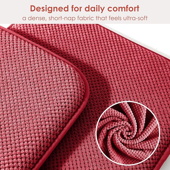 SWEMSTAR Chair Cushions - 15"*17" Kitchen Dining Chair Pads Foam Seat Cushion for Chairs Barstool Cushions Non Slip Seat Pad