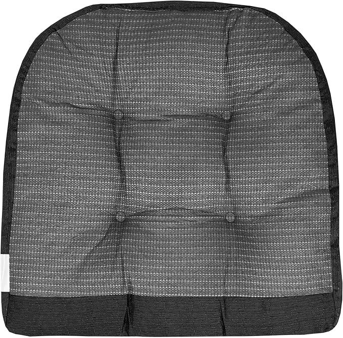 Rocking Chair Cushion Premium Pads Non Skid Slip Backed Set of Upper and Lower with Ties, Case Pack (Pack of 5)