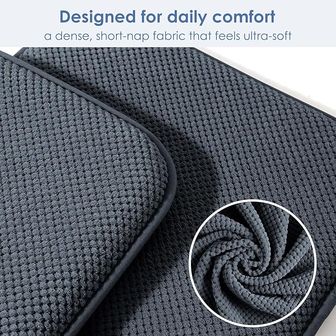 SWEMSTAR Chair Cushions - 15"*17" Kitchen Dining Chair Pads Foam Seat Cushion for Chairs Barstool Cushions Non Slip Seat Pad