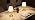 KDG Gold Cordless Table Lamps Set of 2, Beige Fabric Shade Small Desk Lamp