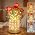 Flower Table Lamps, Rechargeable Cordless Small Desk Lamp, 3 Colors Dimmable Artificial Flowers Night Light, Fake Bouquet Carnation with Crystal Vase Gifts for Girl Women Mom (Red - Carnation)