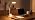 LED Desk Lamp for Dorm Small Desk Lamp with Pen Holder 5 Color Modes Black