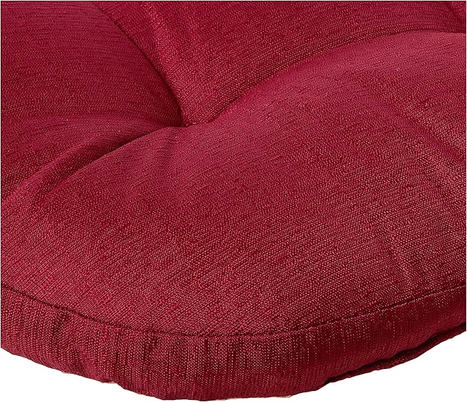 Rocking Chair Cushion Premium Pads Non Skid Slip Backed Set of Upper and Lower with Ties