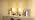 Silver Bedside Table Lamps Set of 2 - Bedroom Lamp for Desk, AC Outlet